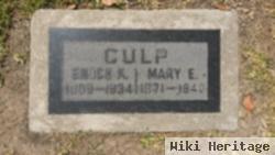 Mary E Culp