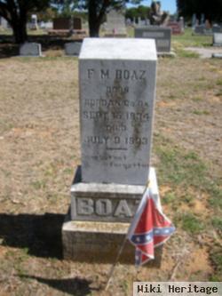 Francis Marion Boaz