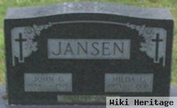 John G "jim" Jansen