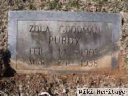 Zola Mae Goodman Purdy