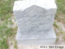 Capt W S Pitts