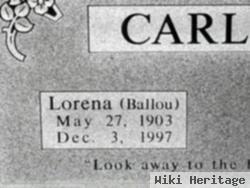 Lorena Mae Ballou Carlson