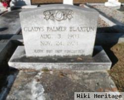 Gladys Palmer Blaxton