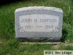 John M Simpson