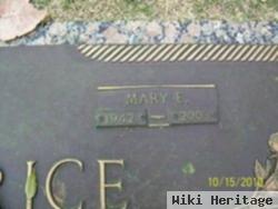 Mary E, Price