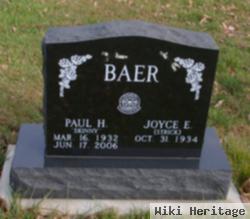 Paul H Baer