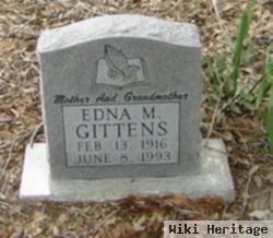 Edna M Gittens