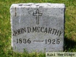 John D. Mc Carthy