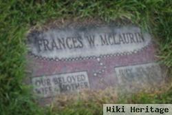 Francis W Arnot Mclaurin