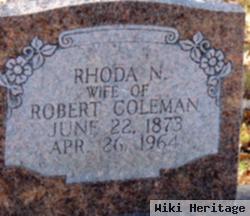 Rhoda Nuckolls Coleman