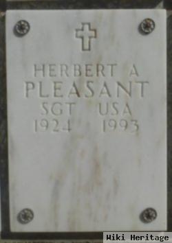 Herbert A Pleasant