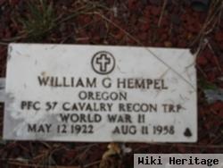 William G Hempel