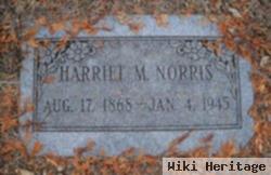 Harriet M Norris