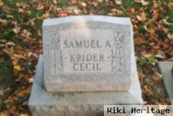 Samuel A. Krider