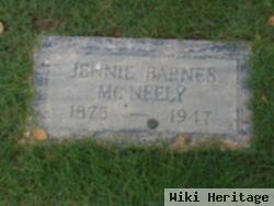 Jennie Barnes Mcneely