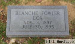 Blanche Fowler Cox