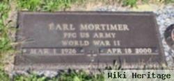 Pfc Earl Mortimer