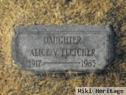 Alice V Fletcher
