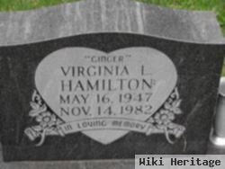 Virginia Louis "ginger" Morgan Hamilton