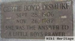 Gertie Boyd Dismuke