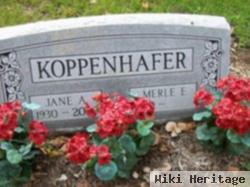 Jane A Koppenhofer