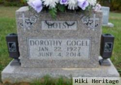 Dorothy "dotsy" Gogel