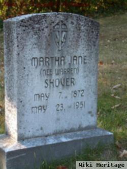 Martha Jane Warren Shover