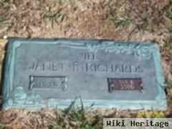 Janet F. Faulhaber Richards