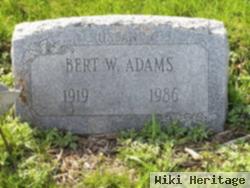 Bert W. Adams