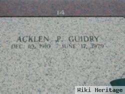 Acklin Paul Guidry