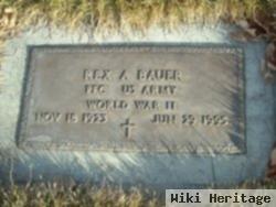 Pfc Rex A Bauer