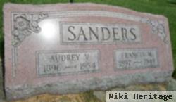 Audrey V Sanders