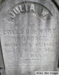 Julia W Brundage