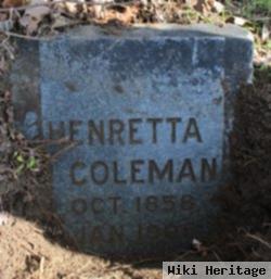 Henretta Coleman