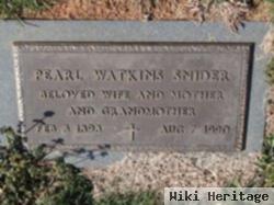 Pearl Mae Watkins Snider