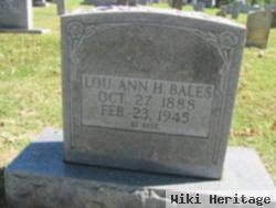 Lou Ann H. Bales