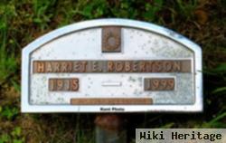 Harriett Elizabeth Hoover Robertson