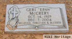 Geri "epaw" Mccrery