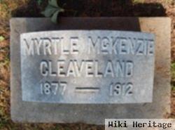 Myrtle Wardell Mckenzie Cleaveland