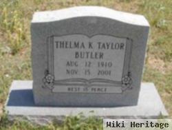 Thelma K Taylor Butler