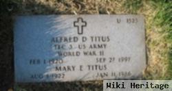 Mary E Titus