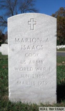 Marion A Isaacs