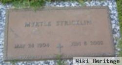 Myrtle Franks Stricklin