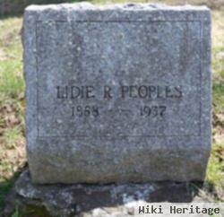 Lidie R Peoples