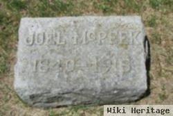 Joel M. Mcpeek