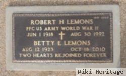 Robert H Lemons