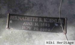 Bernadette R. Koehler