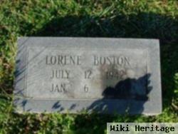 Lorene Boston