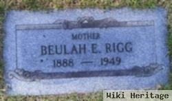 Beulah E Rigg