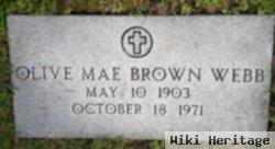 Olive Mae Brown Webb